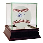 Joe Mauer Autographed MLB Baseball w/ #7 Insc (MLB Auth) (Ironclad Auth)